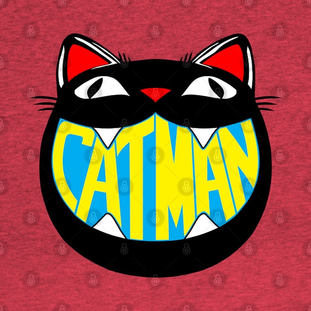 Vintage Inspired Cat Man Graphic by CarleahUnique